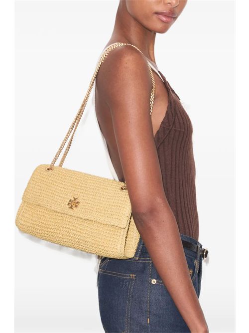 Kira Turnlock Raffia Bag TORY BURCH | 184122254